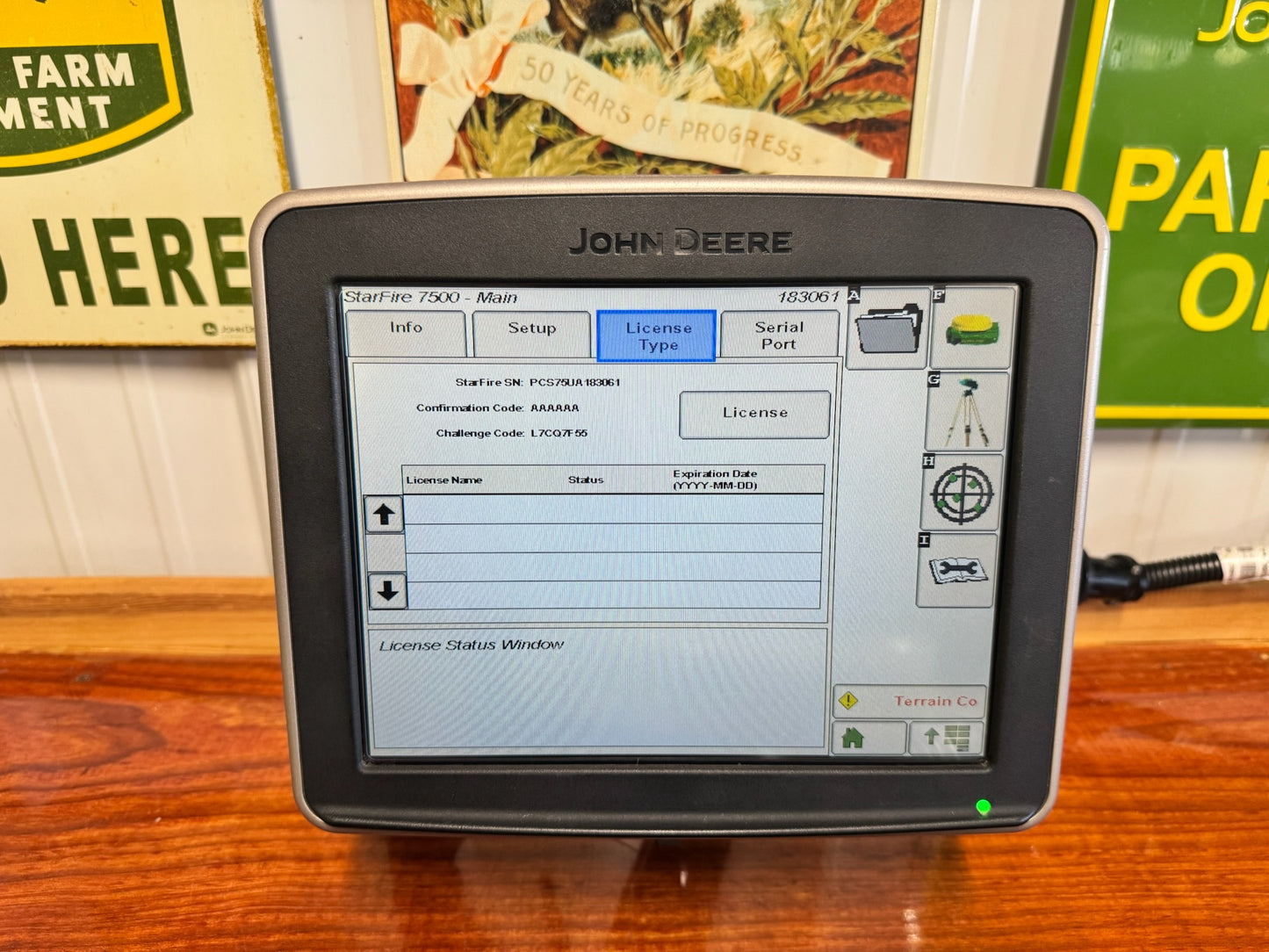 StarFire 7500 Receiver - SF1 and SF-RTK Ready