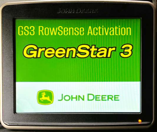 RowSense Activation for the GS3 Display