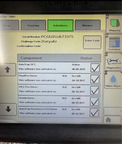 GreenStar3 2630 Display - AutoTrac
