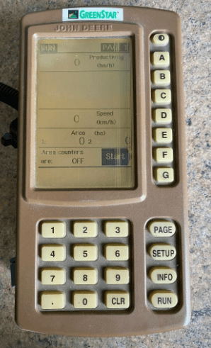Original GreenStar Display with Mobile Processor and Key Card