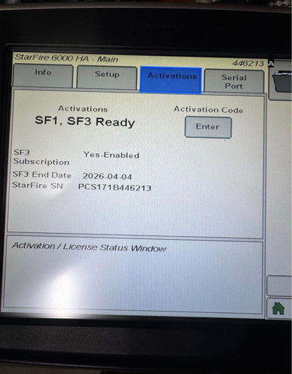 StarFire 6000 Receiver - SF1 / SF3 Ready