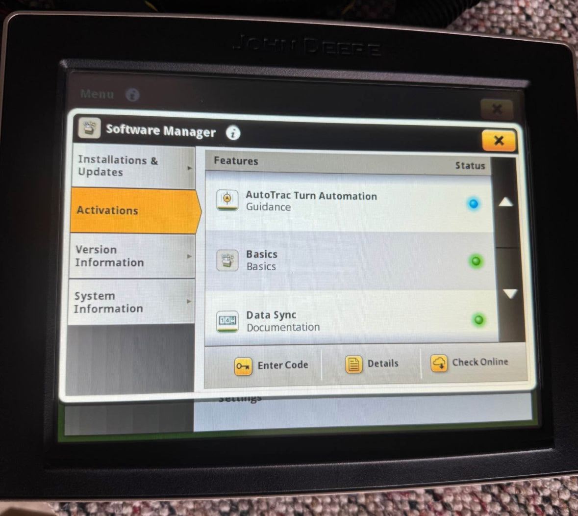 Gen4 4640 Universal Display - AutoTrac
