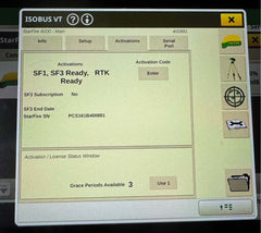 Used StarFire 6000 receiver, SF3, with 450 radio — photo 9