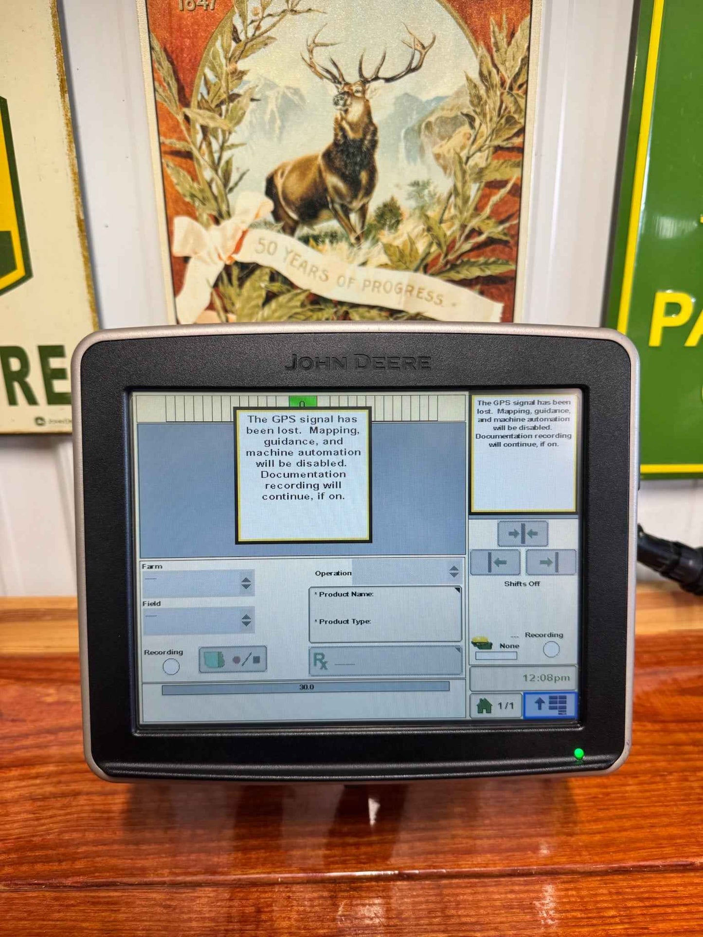 GreenStar3 2630 Display - AutoTrac