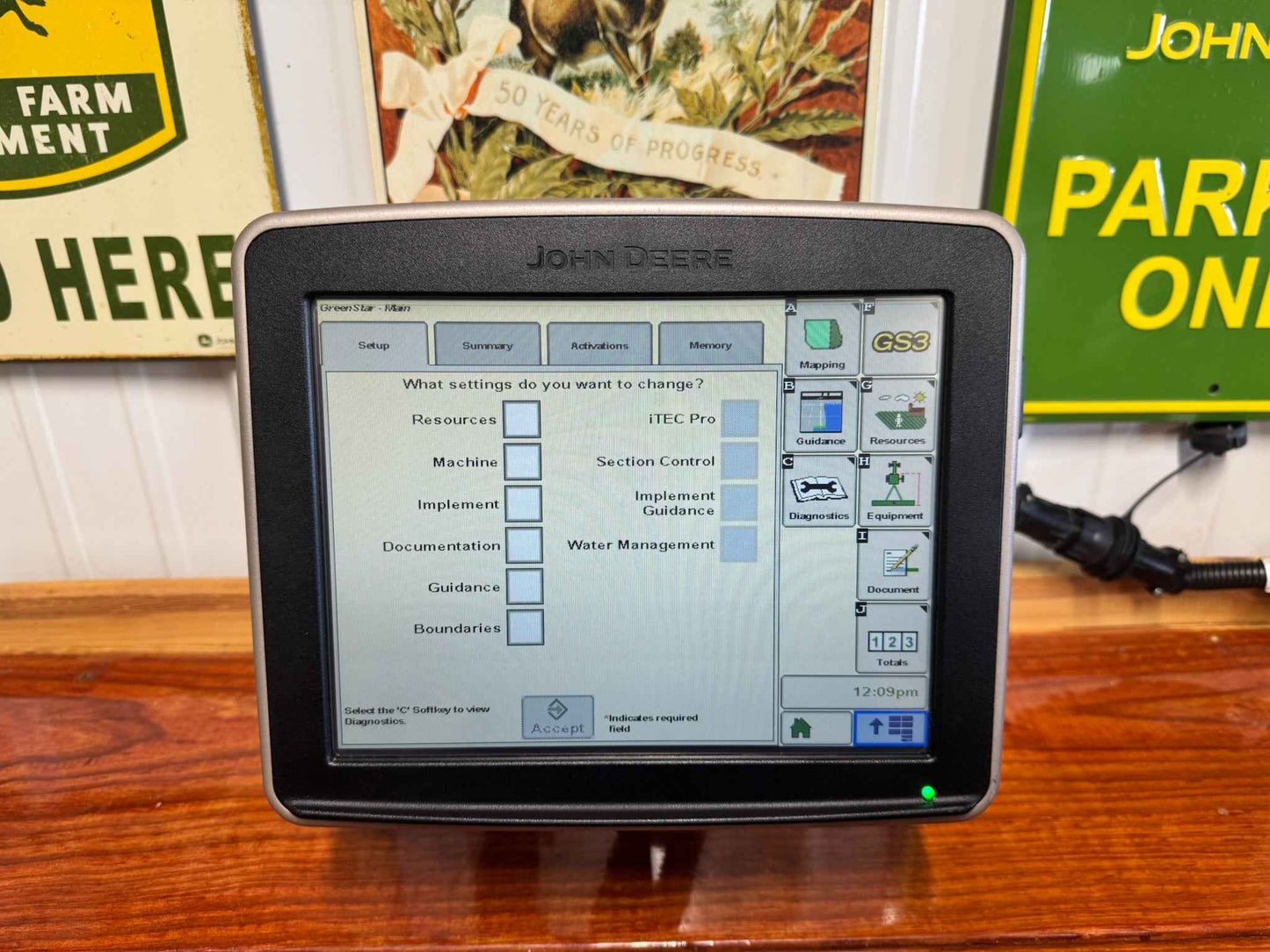 GreenStar3 2630 Display - AutoTrac