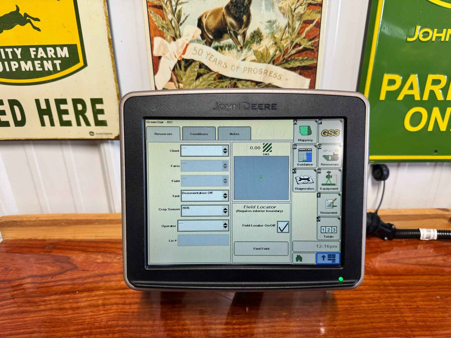 GreenStar3 2630 Display - AutoTrac / Section Control