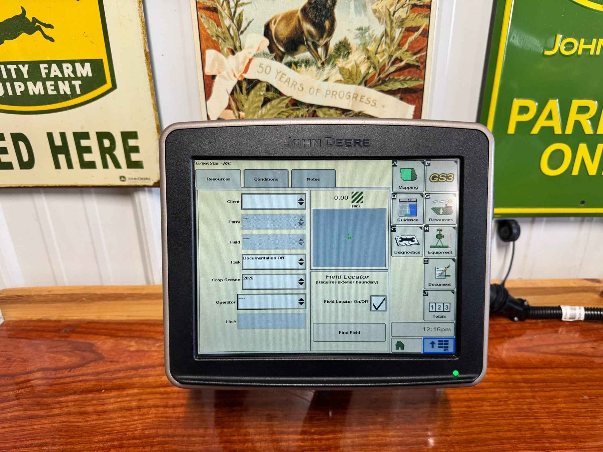 GreenStar3 2630 Display - AutoTrac / Section Control