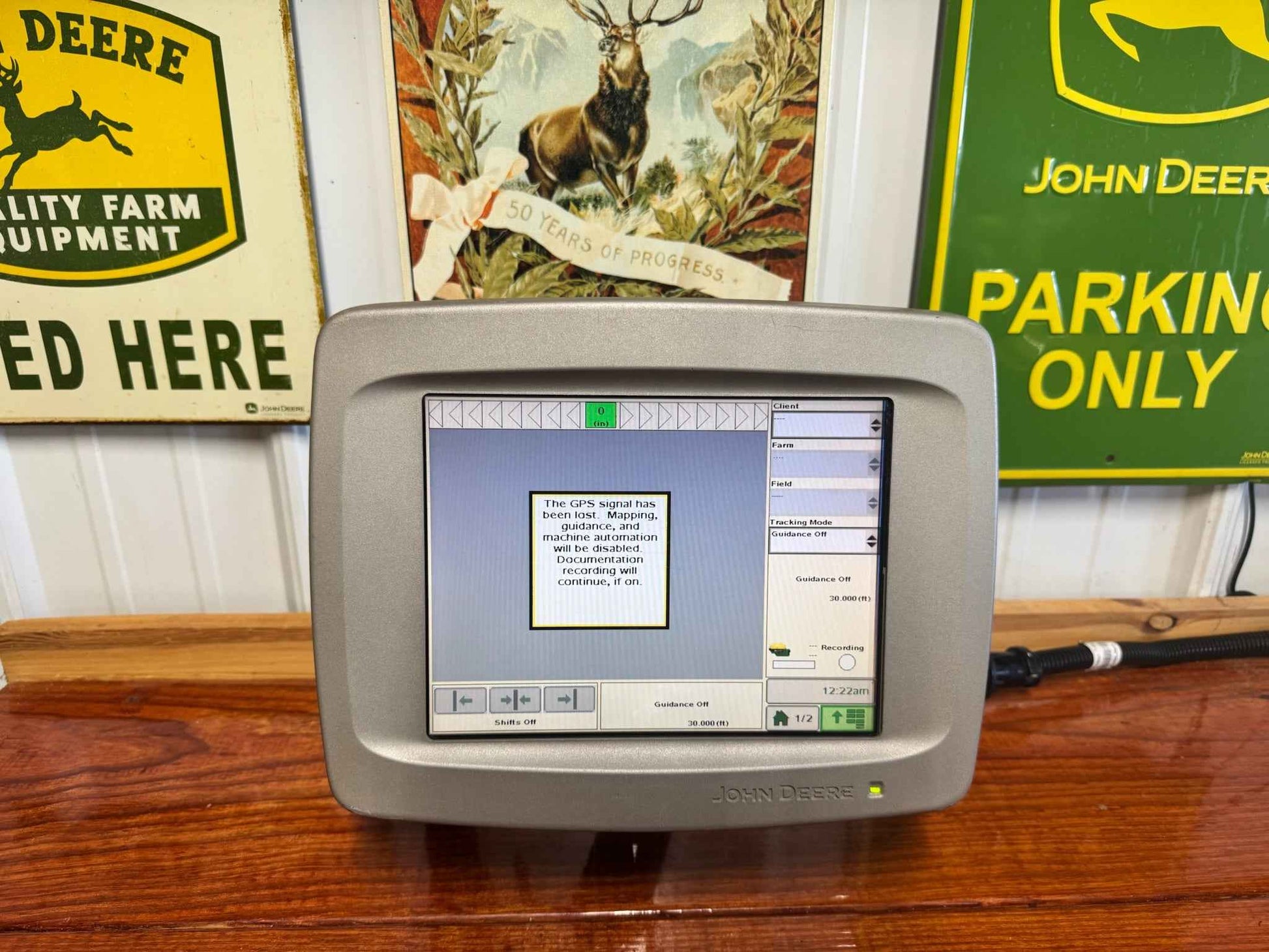 GreenStar2 2600 Display - AutoTrac / Swath Control / RowSense
