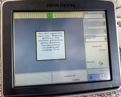 2630 display profile – tested and compatible with John Deere systems